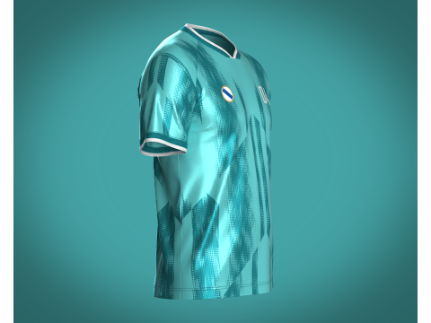 Soccer Sports Jersey - 04 Modelo 3D