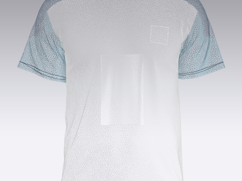 Soccer Sports Jersey Player-10 V2 Modello 3D