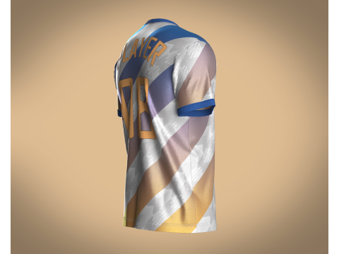 Soccer Sports Jersey - 08 Modelo 3D