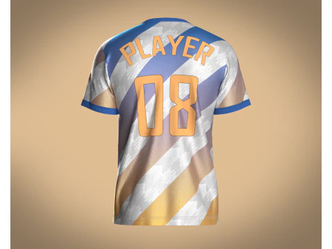 Soccer Sports Jersey - 08 3D Model