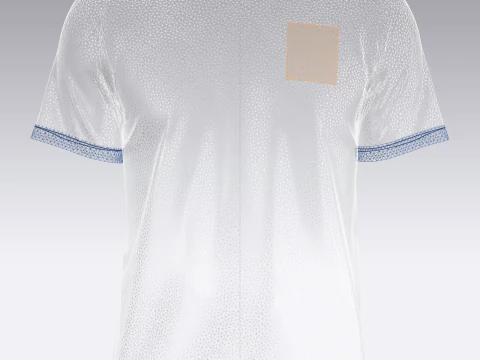 Soccer Sports Jersey - 08 3D Model