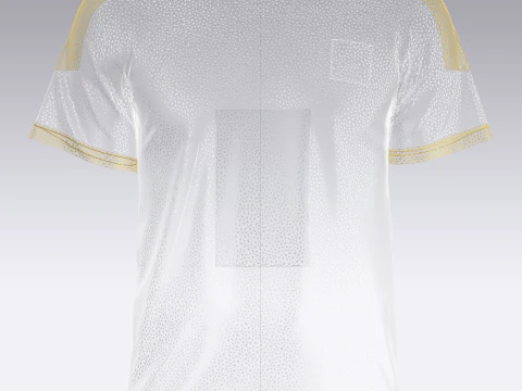 Soccer Sports Print Jersey Player-10 3D Model