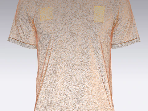 Soccer Yellow Jersey Player-01 V2 3D Model