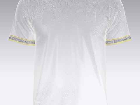 Soccer Yellow jersey Player-06 3D 模型