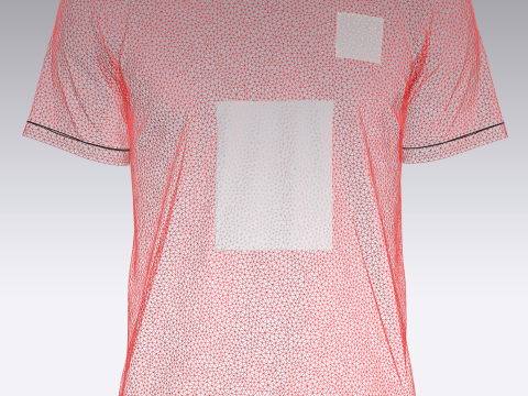 Soccer Yellow Jersey Player-05 V2 Modèle 3D