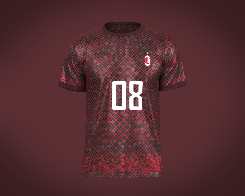 Soccer Red Jersey - 08 Modelo 3D .c4d .max .obj .3ds .fbx .stl .blend 