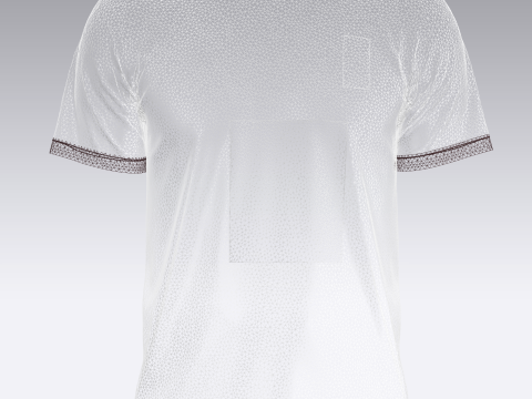 Soccer Red Jersey - 08 Modelo 3D