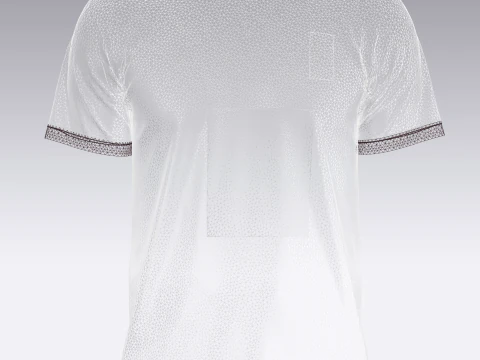 Soccer Red Jersey - 08 3D Model