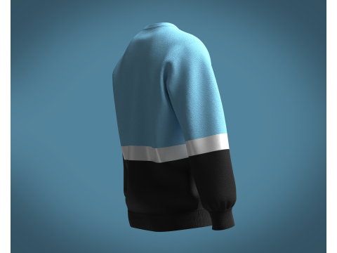 Men Sweatshirts - game over 3D Model