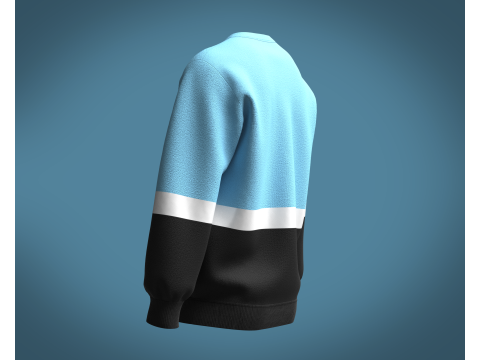 Men Sweatshirts - game over 3D Model