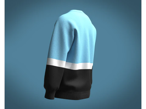 Men Sweatshirts - game over 3D Model