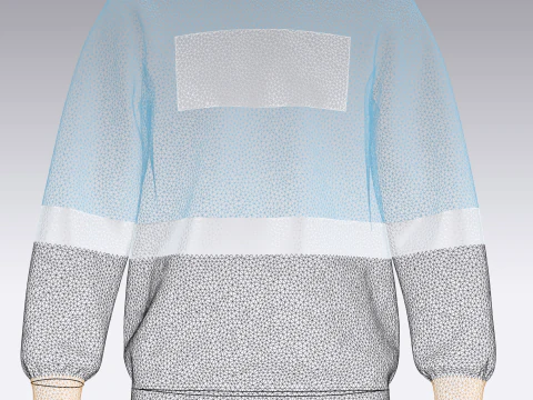 Men Sweatshirts - game over 3D Model