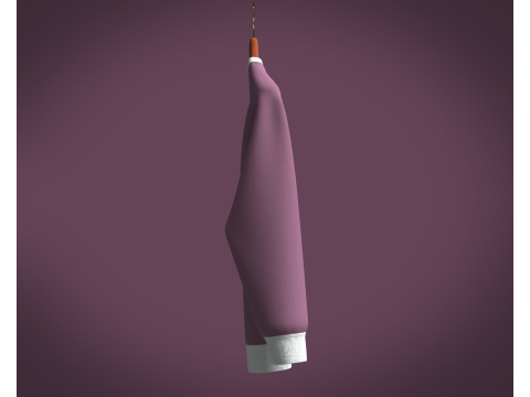 Men Sweatshirt - BOOM POW 3D 模型