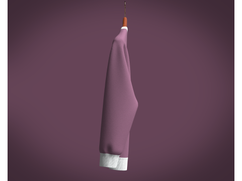 Men Sweatshirt - BOOM POW 3D 模型