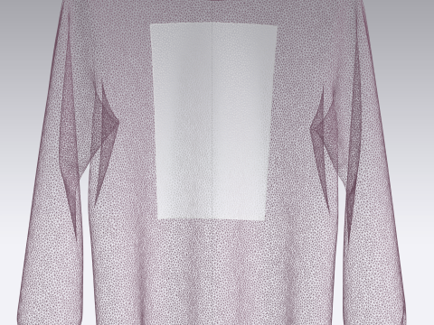 Men Sweatshirt - BOOM POW 3D 模型