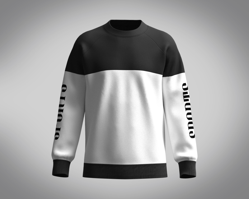 Men Sweatshirt - Sports 3D Модель .c4d .max .obj .3ds .fbx .stl .blend 