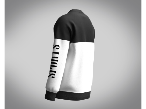 Men Sweatshirt - Sports 3D Модель