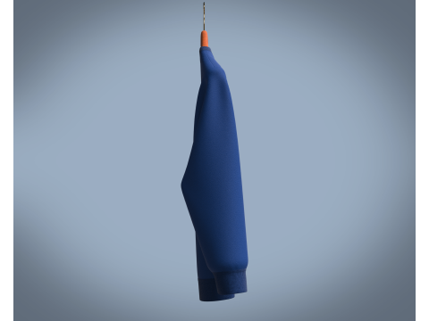 Men Sweatshirt - FIGHT Modèle 3D