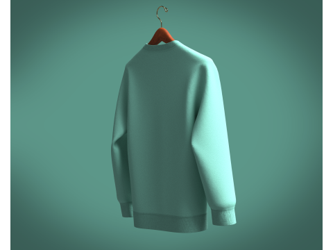 Men Sweatshirt - EARTH RACE Model 3D