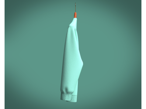 Men Sweatshirt - EARTH RACE Model 3D