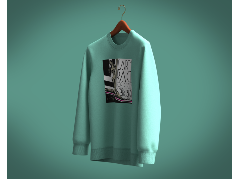 Men Sweatshirt - EARTH RACE Model 3D