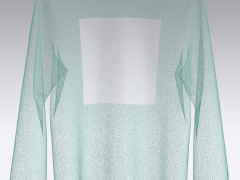 Men Sweatshirt - EARTH RACE Model 3D