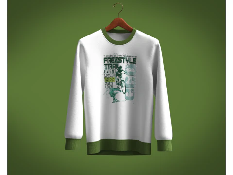 Чоловіча толстовка - FREESTYLE TRAIL 3D Модель