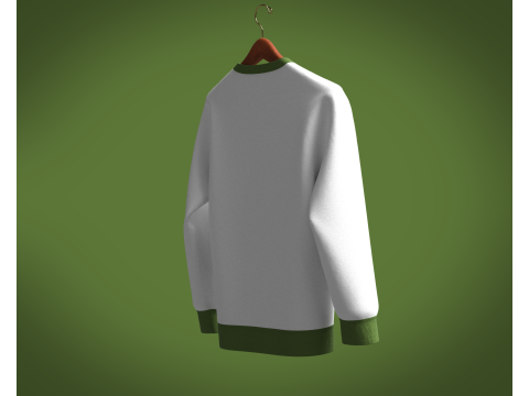 Men Sweatshirt - FREESTYLE TRAIL 3D Model