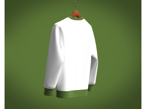 Men Sweatshirt - FREESTYLE TRAIL 3D Model