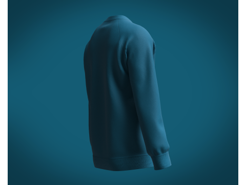 Men Sweatshirt - Fused 3Dモデル