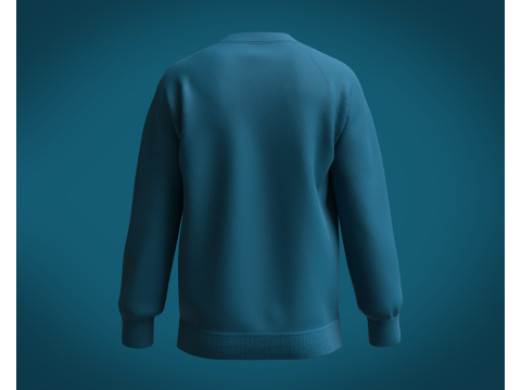 Men Sweatshirt - Fused 3Dモデル