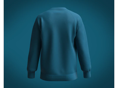 Men Sweatshirt - Fused 3D Model