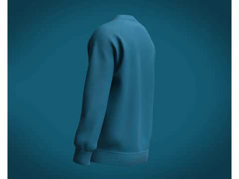 Men Sweatshirt - Fused 3D Model