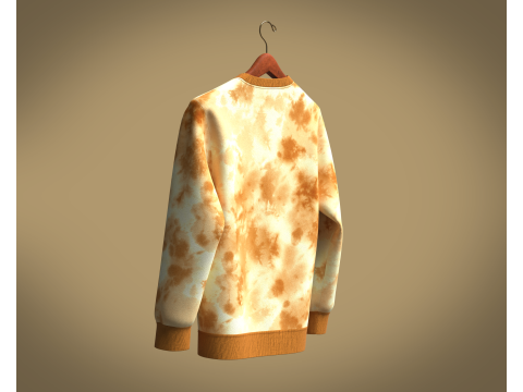 Men Sweatshirt - Hello 3D 模型