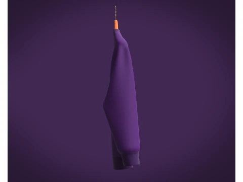 Men Sweatshirt - HYPER DIMENSION 3D Model