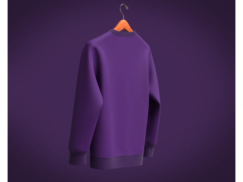 Men Sweatshirt - HYPER DIMENSION 3D Model