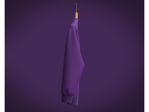 Men Sweatshirt - HYPER DIMENSION 3D Model