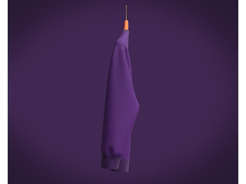 Men Sweatshirt - HYPER DIMENSION 3D Model