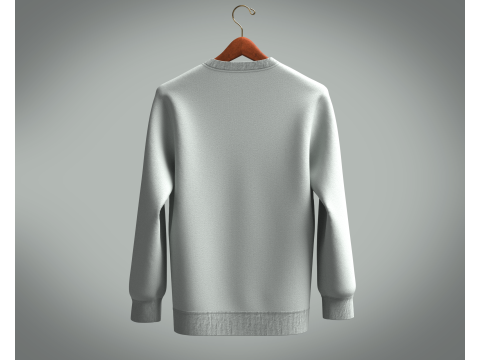 Men Sweatshirt - LIVE FAST 3D 模型