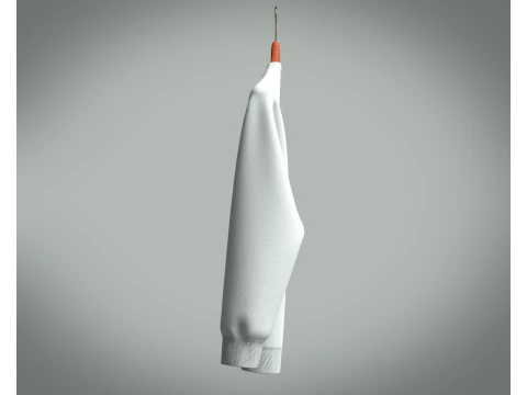 Men Sweatshirt - LIVE FAST 3D Model