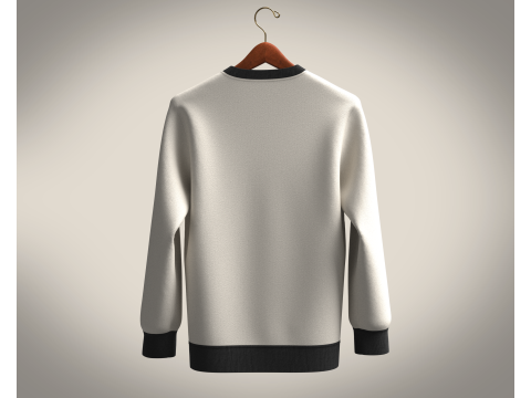 Men Sweatshirt - MLIMI CAT 3D 모델