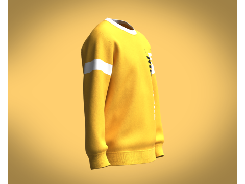 Men Sweatshirt - NO WHERE 3D Model