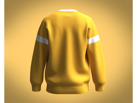 Heren sweatshirt - GEEN WAAR 3D Model