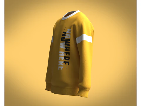 Heren sweatshirt - GEEN WAAR 3D Model