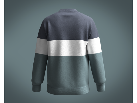 Men Sweatshirt - one love 3D 模型