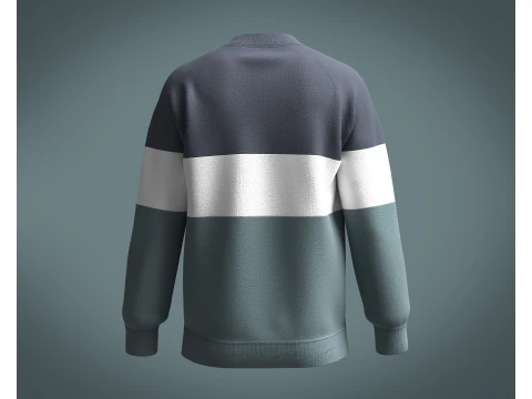 Men Sweatshirt - one love 3D Model