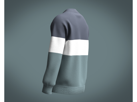 Men Sweatshirt - one love 3D 模型