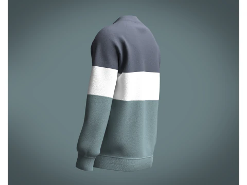 Men Sweatshirt - one love 3D Model