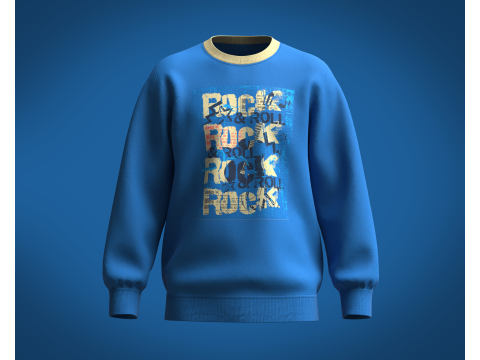 Sweatshirt - Rock 3D-Modell
