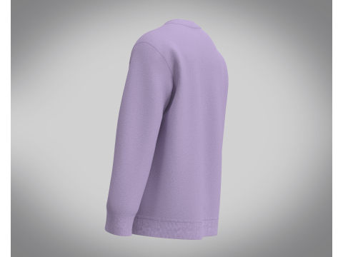 Sweatshirt - PINK 3D Модель